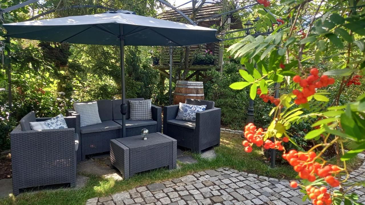 Apartment Haus Merlin Am Boeckelsberg Weimar  Buitenkant foto
